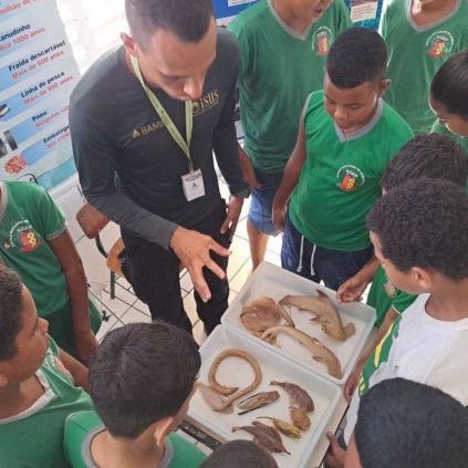 Ações da BAMIN promovem educação ambiental no interior da Bahia