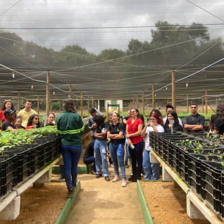 Centro de Conservação Socioambiental da BAMIN recebe visita técnica de estudantes do IFBaiano de Guanambi