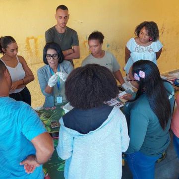 BAMIN realiza treinamento de biometria de pescados para monitores comunitários