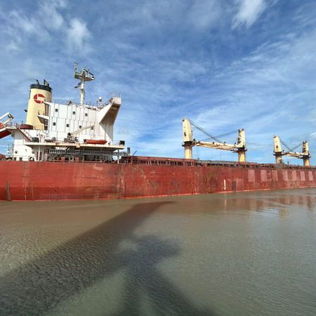 BAMIN embarca o 10º navio de 2023 para o cliente Anglo American