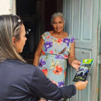 BAMIN leva informação porta a porta para comunidades