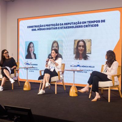 Reputação, ESG e gestão de mídias digitais em painel da Aberje Bahia na Exposibram 2025