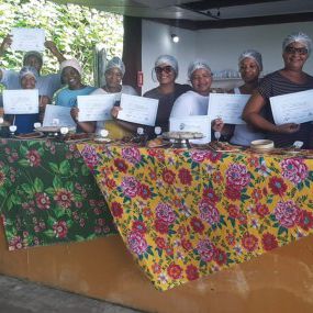 BAMIN realiza oficina culinária com pescadores e marisqueiras