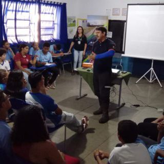 BAMIN promove campanha de prevenção e combate a queimadas em escolas de Pindaí, Licínio de Almeida e Caetité