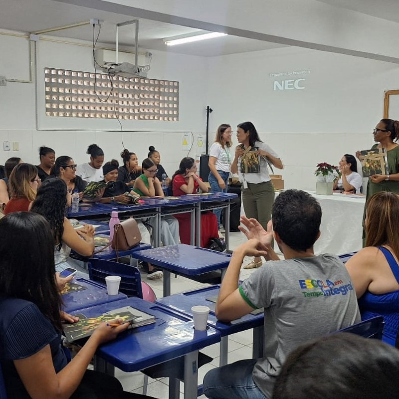 Trilhos do Desenvolvimento reúne profissionais para discutir sustentabilidade e práticas pedagógicas