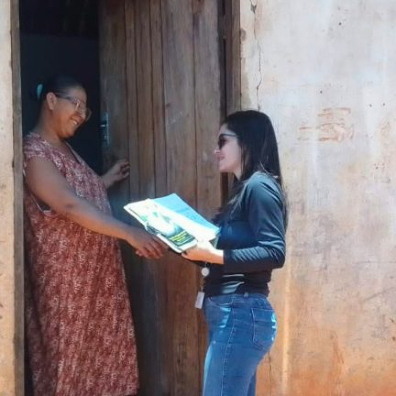 Campanha porta a porta reforça combate ao trabalho infantil em comunidades da FIOL 1