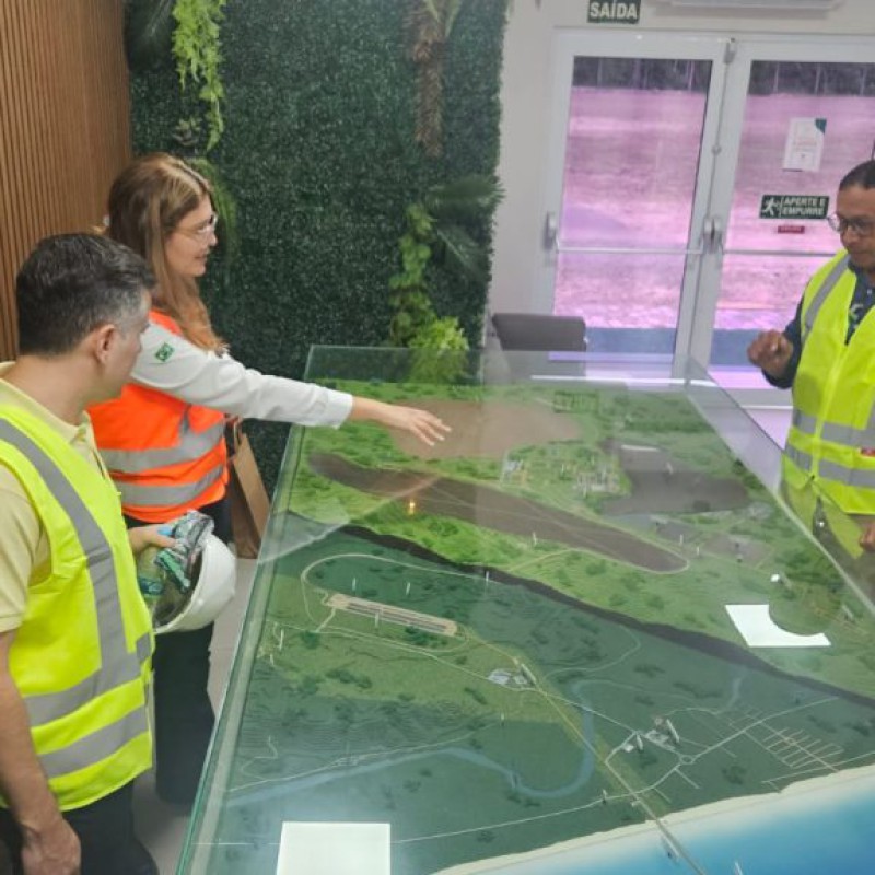 BAMIN recebe representantes do Ministério de Portos e Aeroportos e da Codeba em visita ao Porto Sul