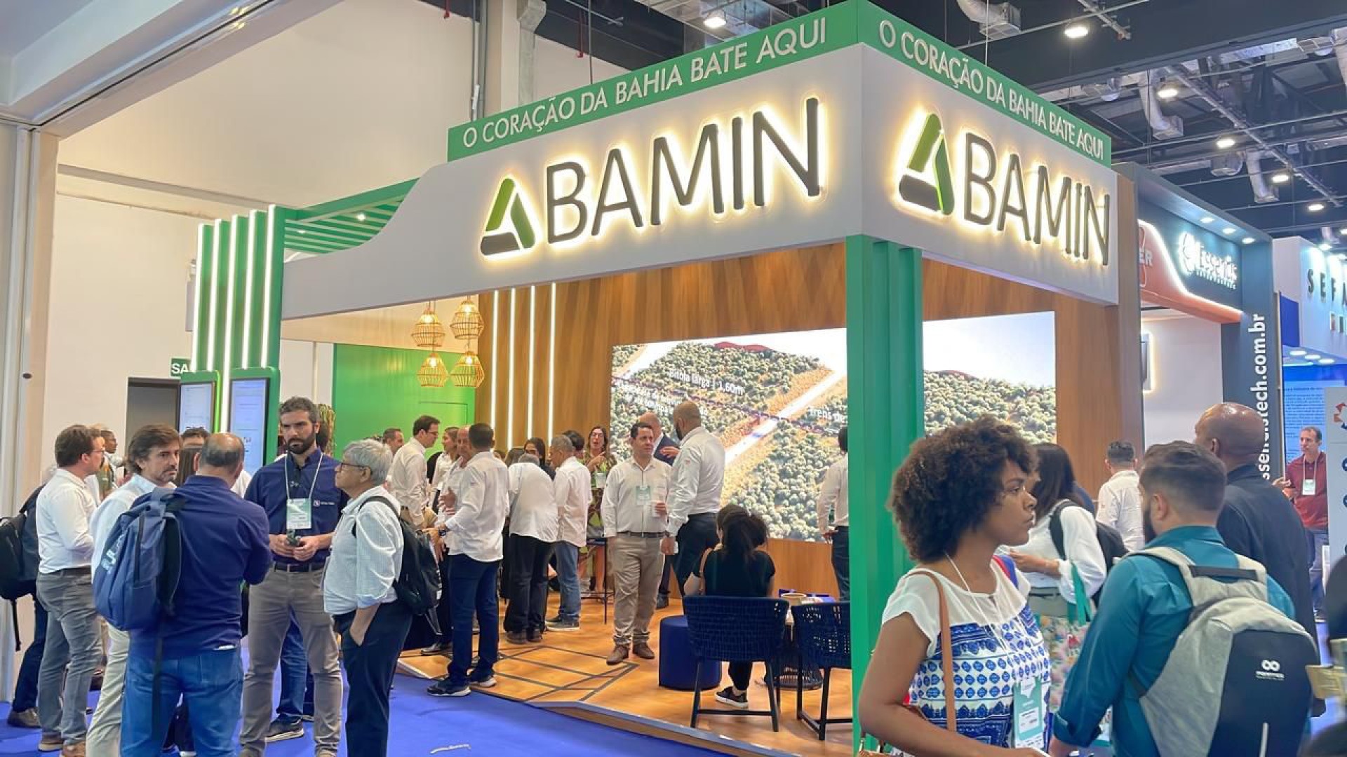 BAMIN destaca orgulho de ser baiana durante participação na EXPOSIBRAM 2025