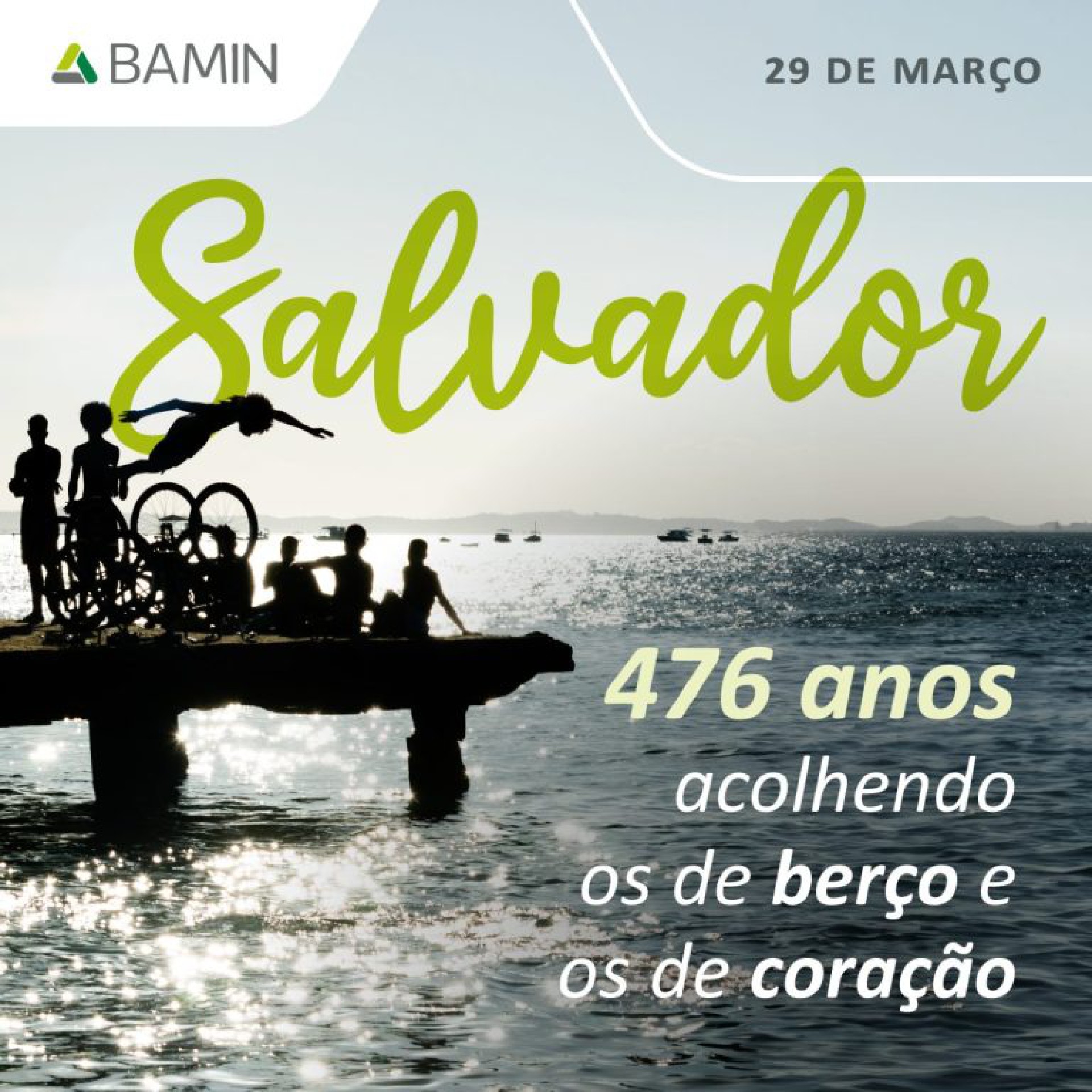 Salvador completa 476 anos encantando e transformando vidas