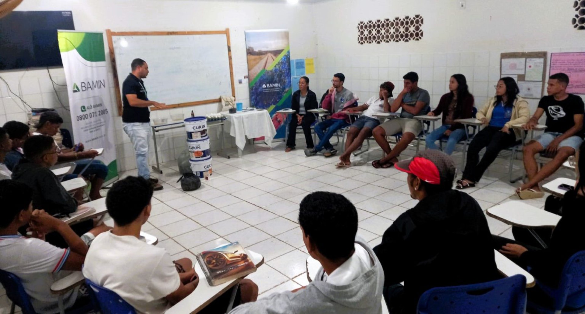 BAMIN leva programa de Educação Ambiental para escolas da região da FIOL I