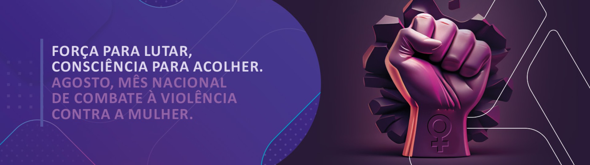 Agosto Lilás: BAMIN realiza campanha de conscientização de combate à violência contra mulher