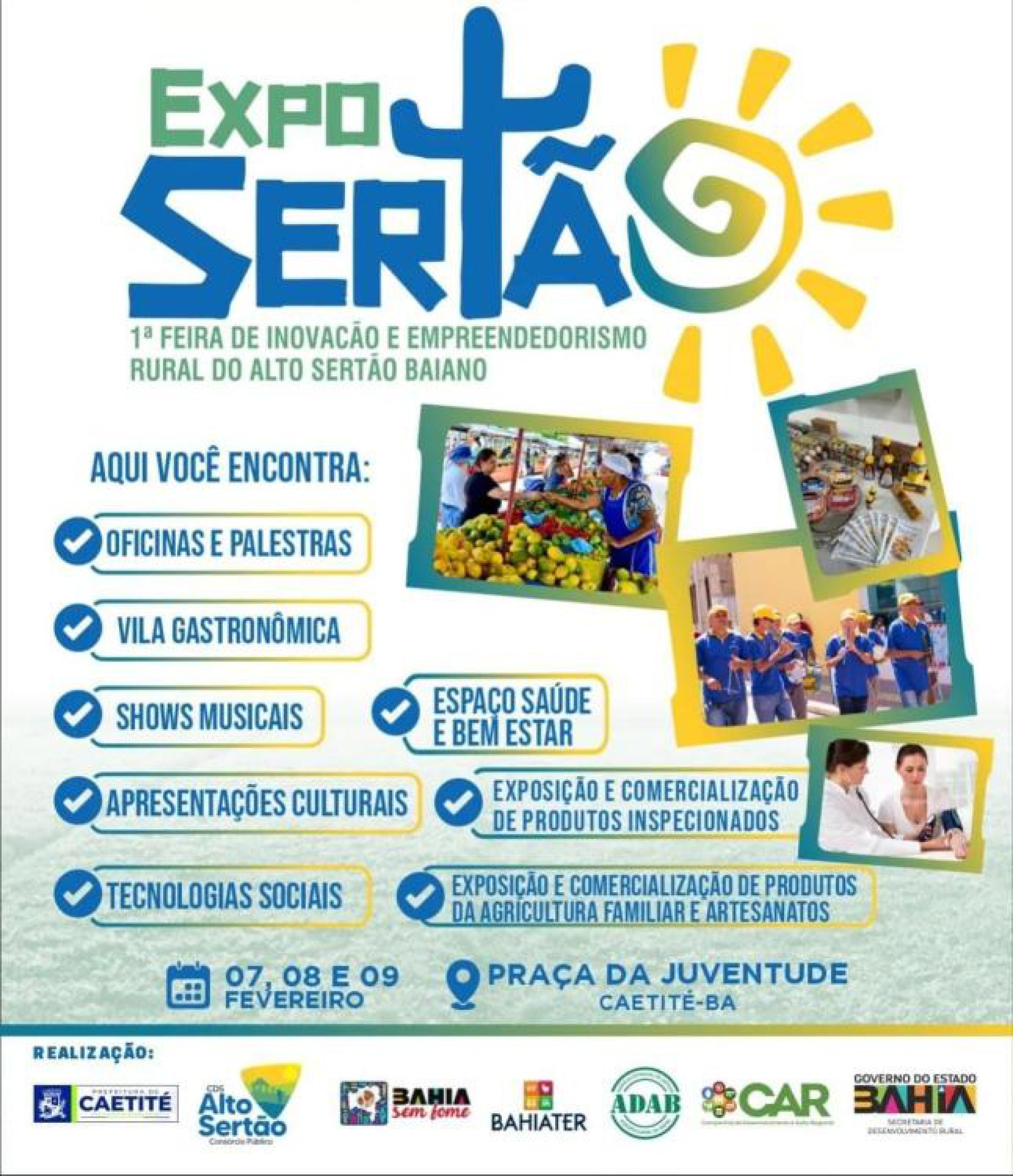 Caetité celebra a agricultura familiar com o Festival do Pequi e a Expo Sertão
