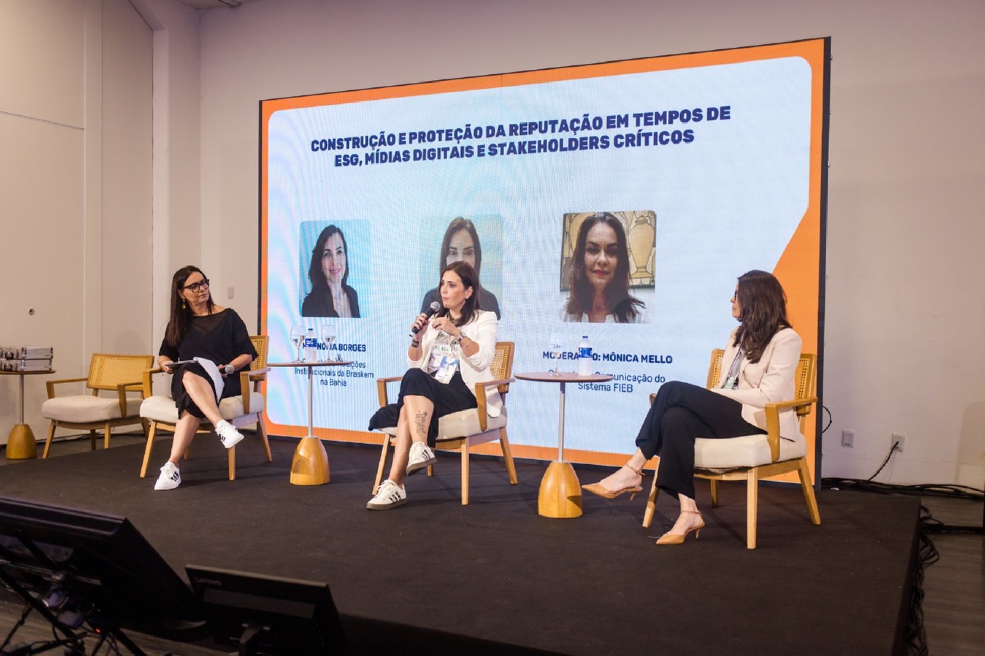 Reputação, ESG e gestão de mídias digitais em painel da Aberje Bahia na Exposibram 2025