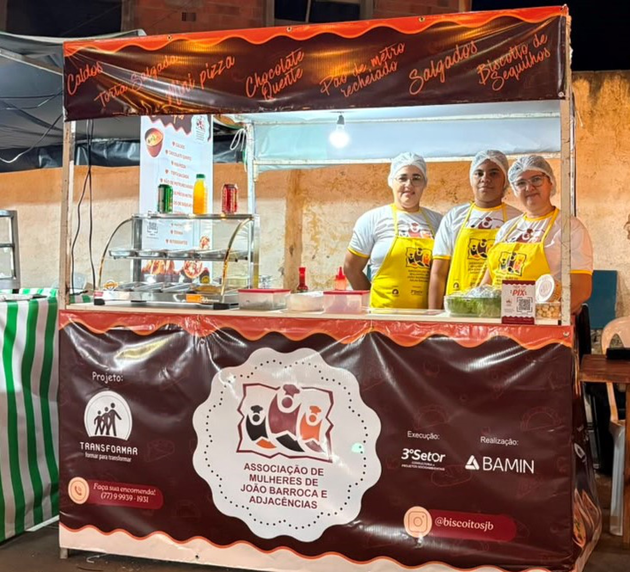Com apoio da BAMIN, Associação de Mulheres de João Barroca é um dos destaques na Festa de Senhora Santana