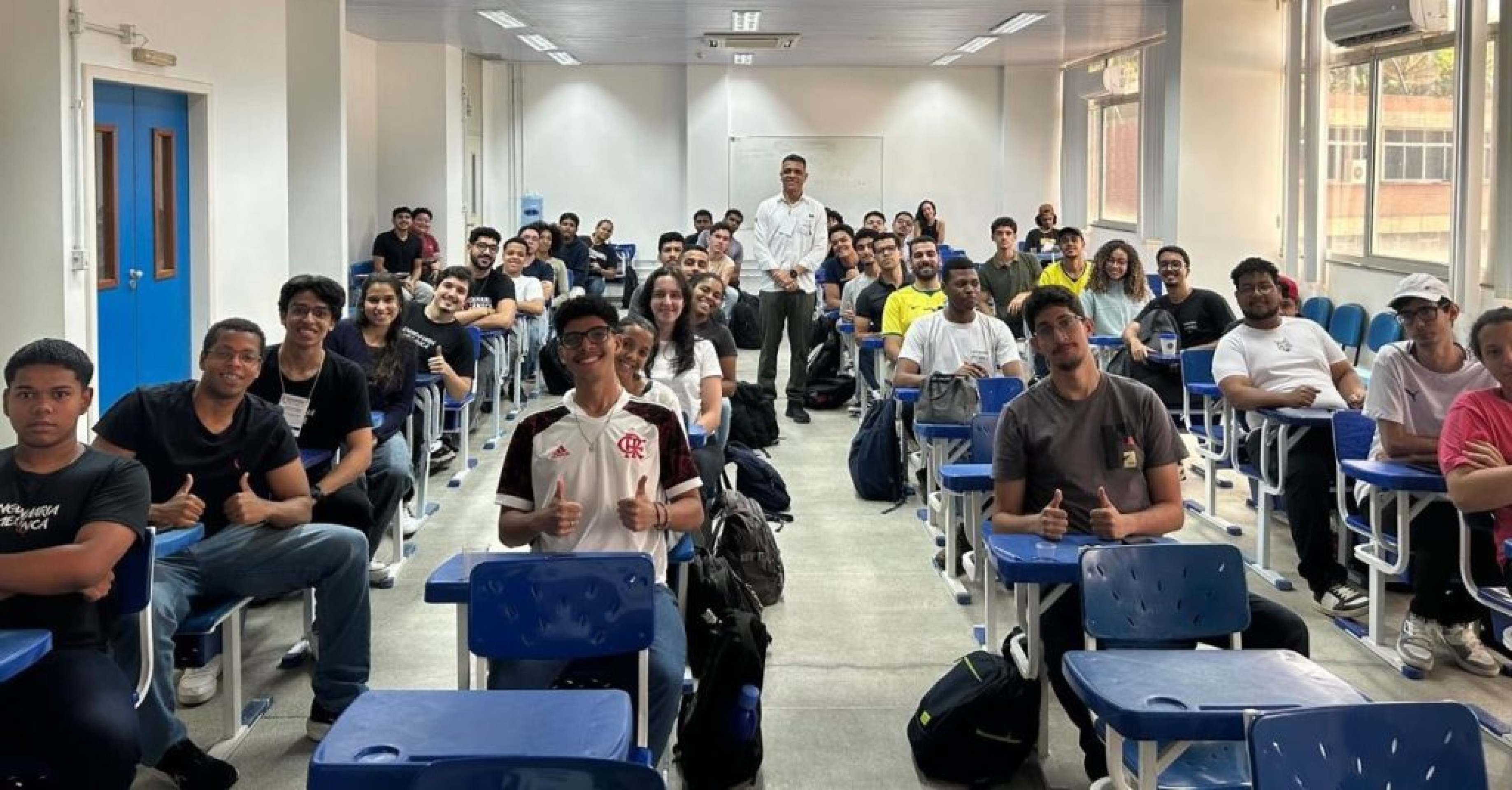 Coordenador de Engenharia Portuária da BAMIN participa da Semana Acadêmica de Engenharia Mecânica da UESC