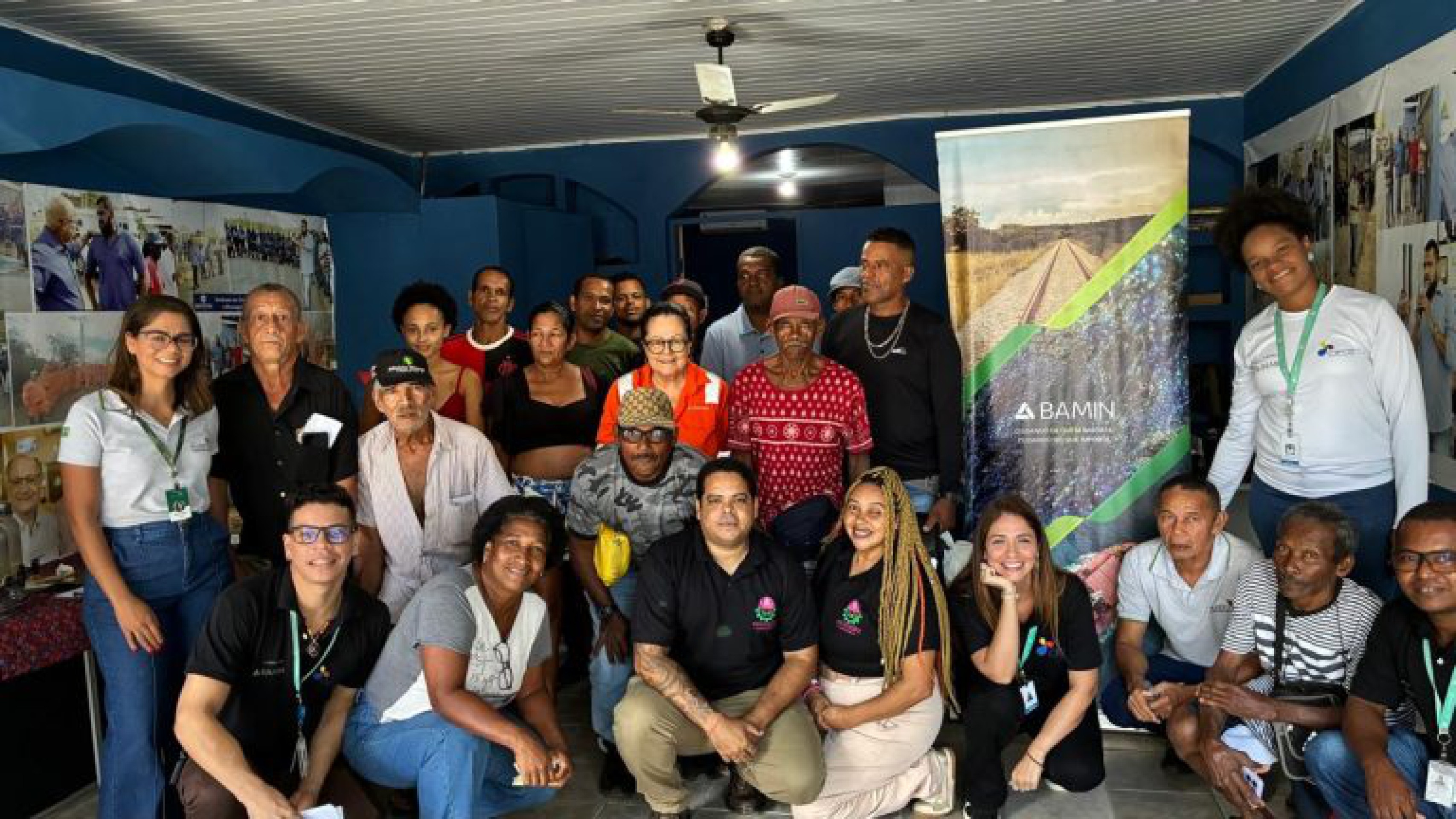 Segurança, prevenção e integração fortalecem encontro com famílias reassentadas